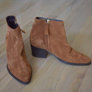 Dune London Suede Western Boots